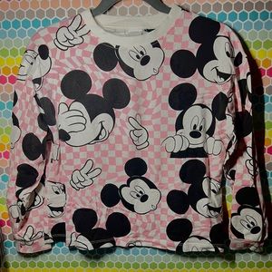 Girl's Disney Mickey mouse shirt. Size 11-12. Zara/Disney